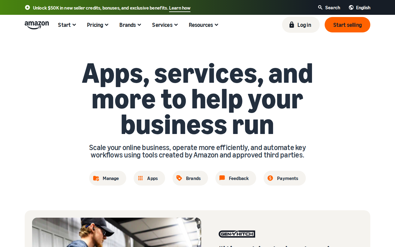Amazon Seller Central AI listing optimization dashboard
